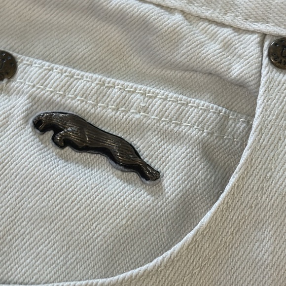 Mens Wheat colored U JEANS. Size 33 - Picture 6 of 8